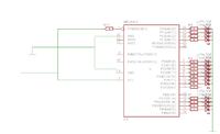 Atmega8 Bascom - Żarzące się czerwone diody w układzie 16 LED