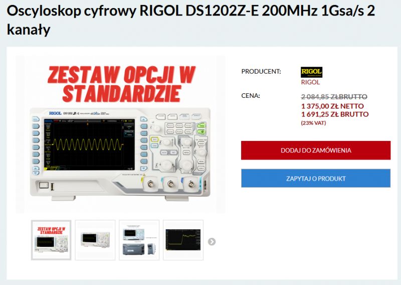 Oscyloskop przenośny OWON HDS 272S - próba opisu wad i zalet.