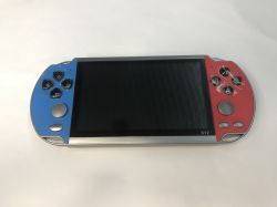 Portable X12 1100+ games console with TV output - test, interior, construction