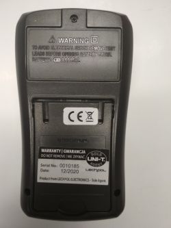 Minitest: Multimetr UNI-T UT33D+ Minitest: Multimetr UNI-T UT33D+