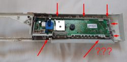 Jak zdjąć panel sterujący pralki Electrolux EWF 12670W?