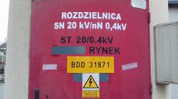 Znaczenie żółtych tablic na rozdzielniach średniego napięcia