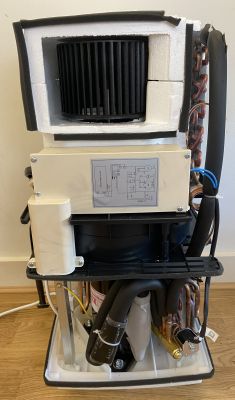 [WBR3 RTL870CF] TruCool TC-1160 Portable Air Conditioner Teardown and OpenBeken Flash Questions