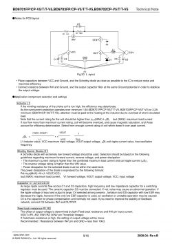 Uproszczony schemat przetwornicy BD9701T z noty katalogowej.