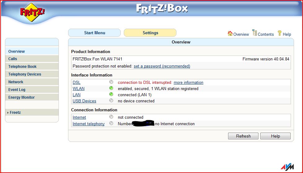 Fritz Box 7141 - nie można wejśc na strone ustawień - 2