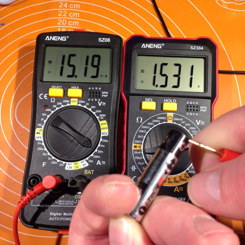 Miernik - bliźniak SZ 08, czyli nowy nabytek mojego Kolegi ANENG SZ 304. Krótki test, dużo zdjęć.