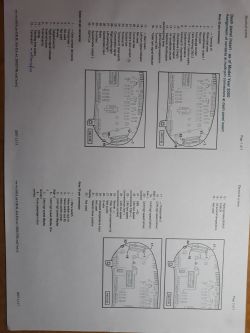 Audi a3 8l0920932L - Licznik VDO nie opadają wskazówki po wyłączeniu zapłonu.