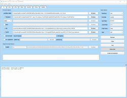 Bouffalo Lab Dev Cube software interface with various firmware options and configurations.