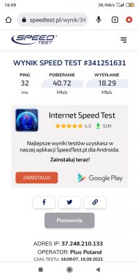 Dobór internetu oraz routera i anteny zewnetrznej.