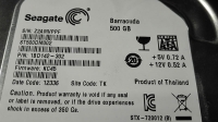 Hyperterminal - Seagate ST500DM002 nie reaguje na CTRL+Z, brak wykrywania dysku