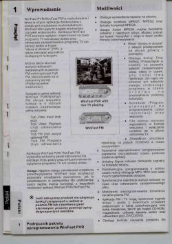 Leadtek win fast tv 2000 xp expert... instrukcja/poradnik