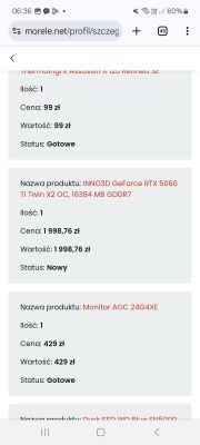 PC do 4500 zł lepszy od Dell G15 5530 (i5-13450, RTX 3050) z monitorem 24-27?