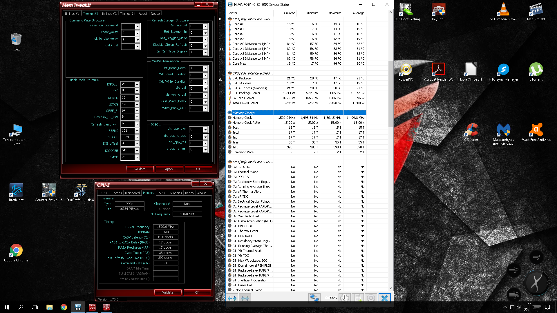 [Solved] Overclocking RAM DDR4: MemTweakIt, Asus ROG, i5 6600k, Corsair ...