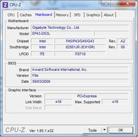 GA-EP43-DS3L - Podkręcanie procesora nie przynosi efektu.