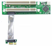 PCI-E to PCI adapter - sposoby montazu