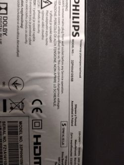 Telewizor Philips 32PHH4109/88 - resetowanie mimo wymiany kondensatorów
