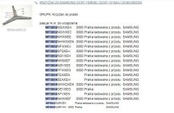 [Kupię] Krzyżak bębna do pralki Samsung WF8602, WF8604, WF9602