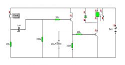 YF-B10 water flow sensor - simple rectangular waveform detector