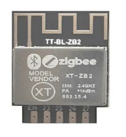 XT-ZB2 Zigbee Module XT-ZB2 module with Zigbee and model markings on the metal cover