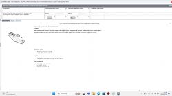 Zrzut ekranu z programu diagnostycznego VIDA pokazujący kod błędu ABS-00C0 dotyczący funkcji stabilizacji.