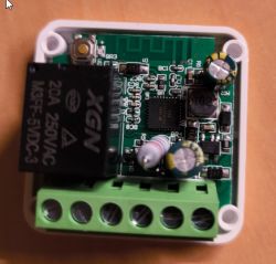 Circuit Board with Electronic Components Close-up of a circuit board with electronic components in a plastic case.