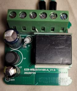 [BK7231N] Aubess Mini Smart Switch 16A LED1 Irregular Blinking, C9 Voltage Fluctuates