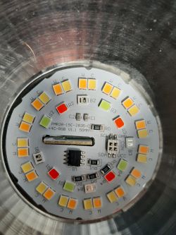 Mirabella Genio Wi-Fi Dimmable 15W ES Par38 LED Bulb - Teardown Mirabella Genio Wi-Fi Dimmable 15W ES Par38 LED Bulb - Teardown