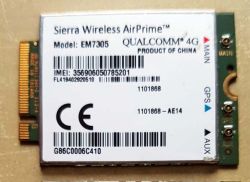Czy Core i7 3. generacji w laptopie Toshiba Portégé Z930-14L obsłuży modem LTE EM7305?