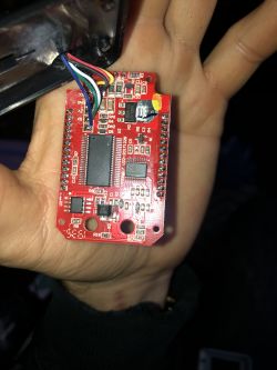 Hulajnoga elektryczna wyrwane przewody Frugal Smart S1