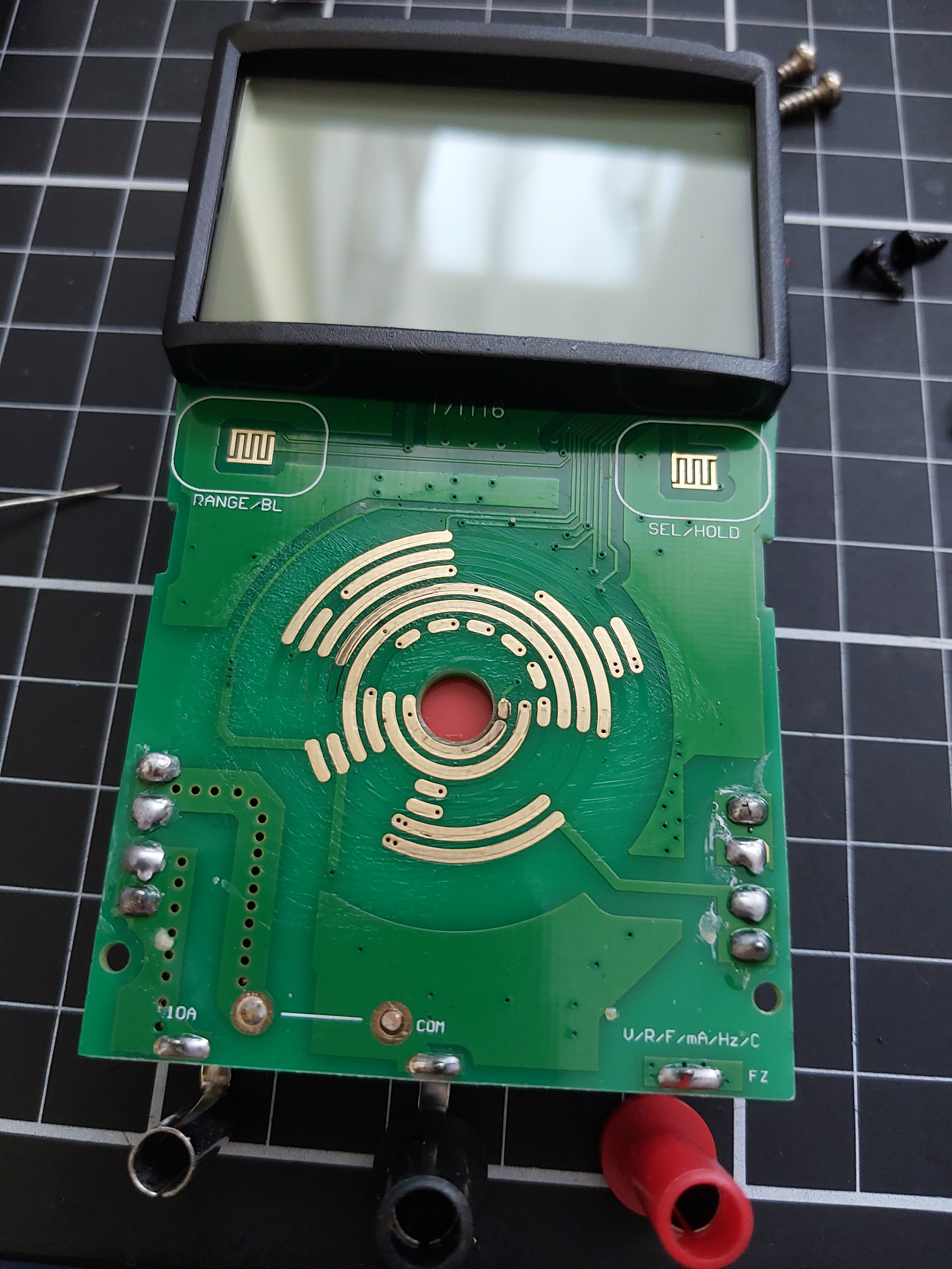 Repair of Aneng AN8009 meter - erroneous ohmmeter readings
