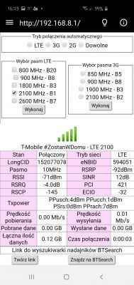 Wybór operatora LTE: T-mobile vs Orange, testy z Huawei B818