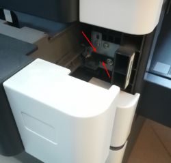 Konica-Minolta Bizhub 250 - szuflada papieru nie domyka się Konica-Minolta Bizhub 250 - szuflada papieru nie domyka się
