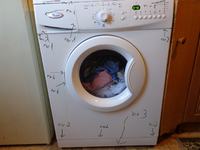 Whirlpool AWO/D 43135 wymiana grzałki błąd F 12 Whirlpool AWO/D 43135 wymiana grzałki błąd F 12