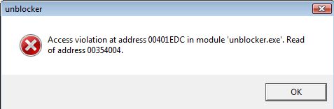 Nie mogę usunąć pliku CAD Inventor na Windows Vista - zawieszenie programu