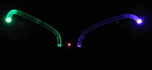 Prezentacja wykonanego projektu zegara LED.