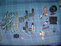 Alarm Seteli men + centralny zamek tss