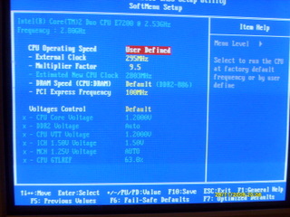 poroblem ze stabilnością po podkręceniu inter core duo E7200