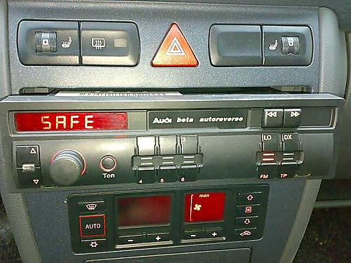AUDI A3 1997 radio BETA jak na zdjęciu jak wpisać kod?