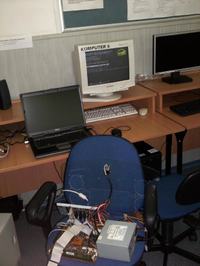 projekt komputera w akwarium