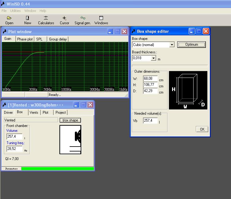 Jaka obudowa do głośnika Visaton W300NG?