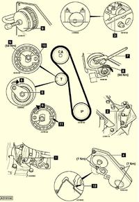 Szukam schematu rozrządu do focusa 1,8 TDCI 115 km 2004 r