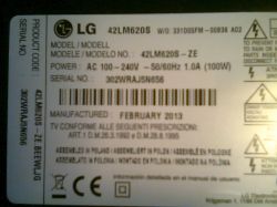 LG 42LM620S (3D) - stukniecie w ekran i w końcu cały zaszedł mgłą