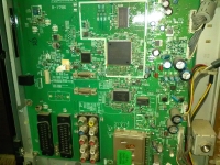 Toshiba 32av500p - zwarcie w przetwornicy zasilania świetlówek Toshiba 32av500p - zwarcie w przetwornicy zasilania świetlówek