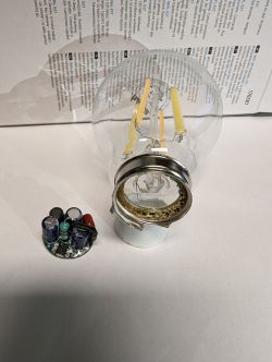Exploring the Hama 176587 WiFi LED Filament E27: Inside Look and BK7231T Chip Dumping Exploring the Hama 176587 WiFi LED Filament E27: Inside Look and BK7231T Chip Dumping