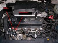 VW Polo 1,9D silnik AEF 47KW - pękające węże przelewów