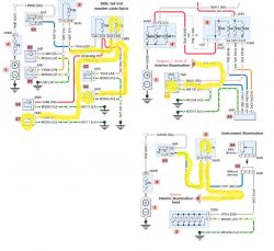 Peugeot 206 1.1 2002 - Brak światła postojowego, podświetlenia nawiewu