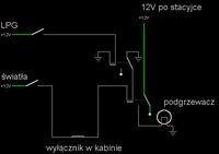 Przekaźnik do podgrzewacza płynu chłodniczego sterowany dwoma sygnałami w aucie