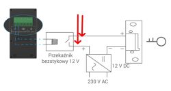 EZVIZ HP7 – brak reakcji bramy 455D po podłączeniu, elektrozaczep działa poprawnie