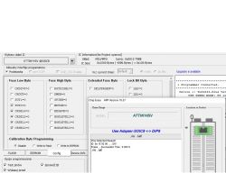 Jak zaprogramować EEPROM w Attiny45v? Poprzedni wsad nie daje się usunąć.