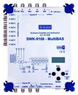Jak połączyć kable antenowe z 5 pokoi w 2 na strychu?